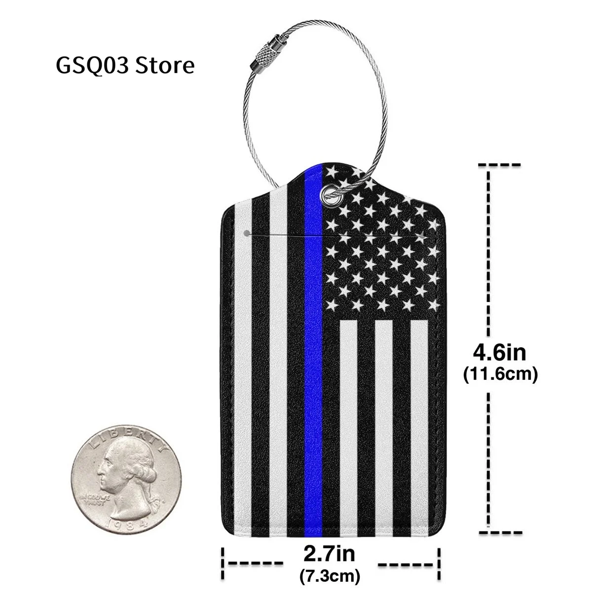 Рисунок 4 - Тонкие американские бирки для багажа