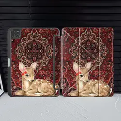 Lovely Retro Tablet Case with Holder Cover - iPad 9th gen 10.2 (Mix01)