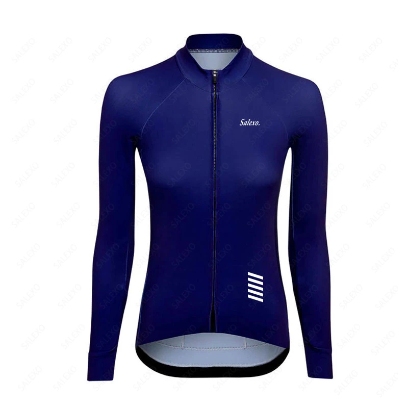 Spring Cycling Jerseys Women Long Sleeves Bicycle Jersey Breathable OAutumn Utdoor Sport Mountain Road Bike Cycling Clothing