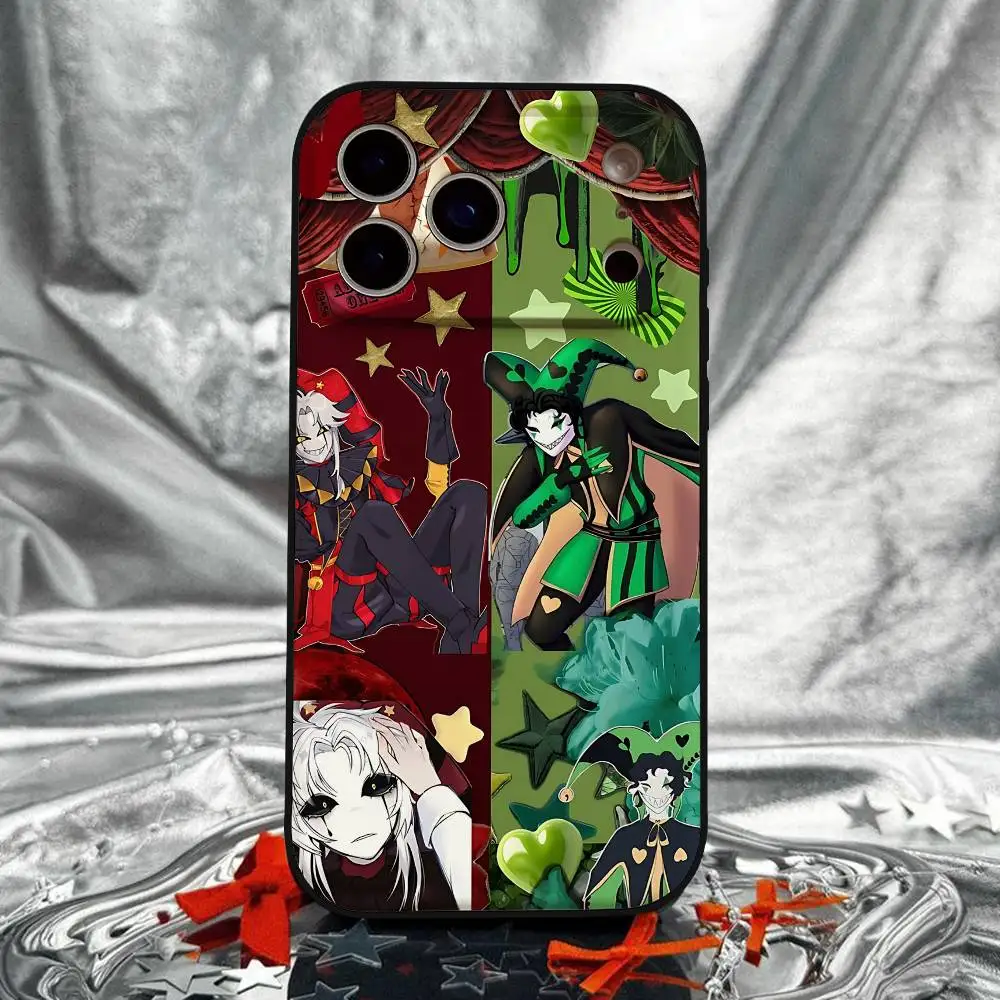 Game-Themed Silicone Matte Soft Phone Case - The F-Freak Circus Design