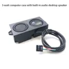 Computer case with built-in speaker, 5-watt speaker, sound card, motherboard, 9-pin speaker, subwoofer 1