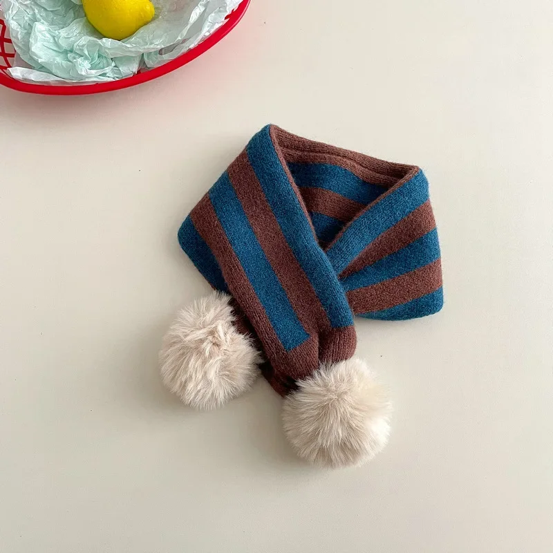 New Baby Kids Scarf Boys Girls Winter Warm Scarf Women Knit Shawl Children Cartoon Bear Rabbit Neck Collar Keep Warm
