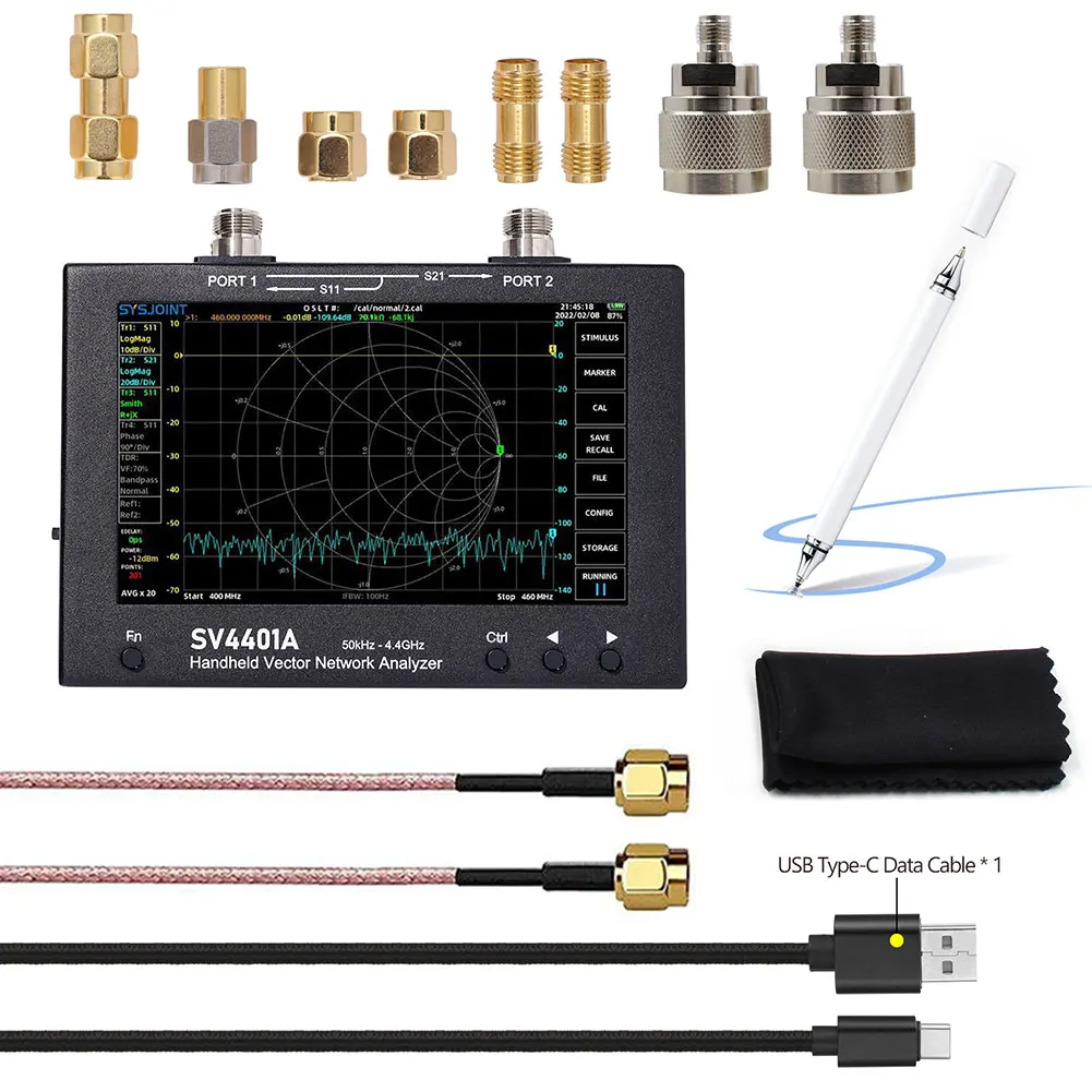 Pantalla LCD IPS De 7 Pulgadas SV4401A 100dB Din mica 50KHz 4 4 GHz 