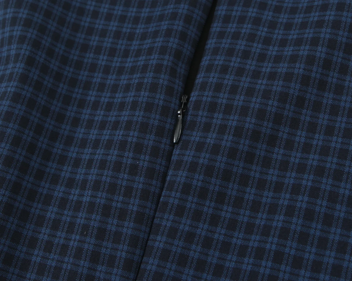 Women O-Neck Sleeveless Nipped Waist Slim Layered Ruffles Splice Fashion Elegant Plaid Hot Girl Sexy Vest Mini Female Dress