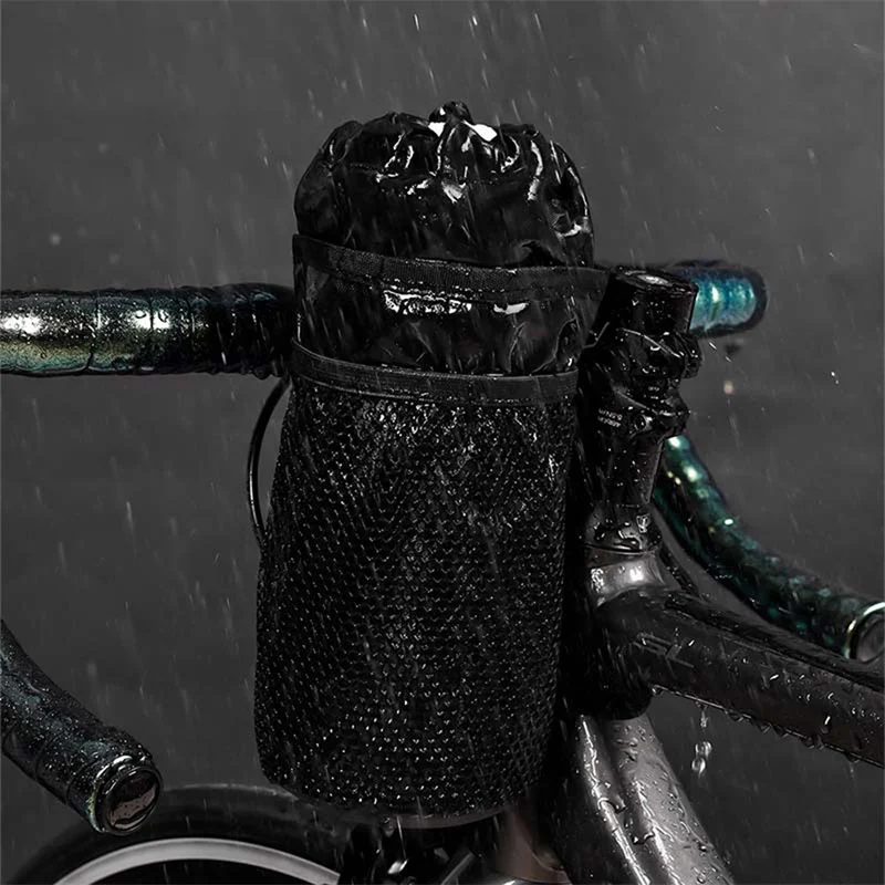Description Picture 2 of itemBicycle Bag Cycling Water Bottle Carrier Pouch MTB Bike Insulated Kettle Thermal Bag Riding Handlebar Bag Bicycle Accessories