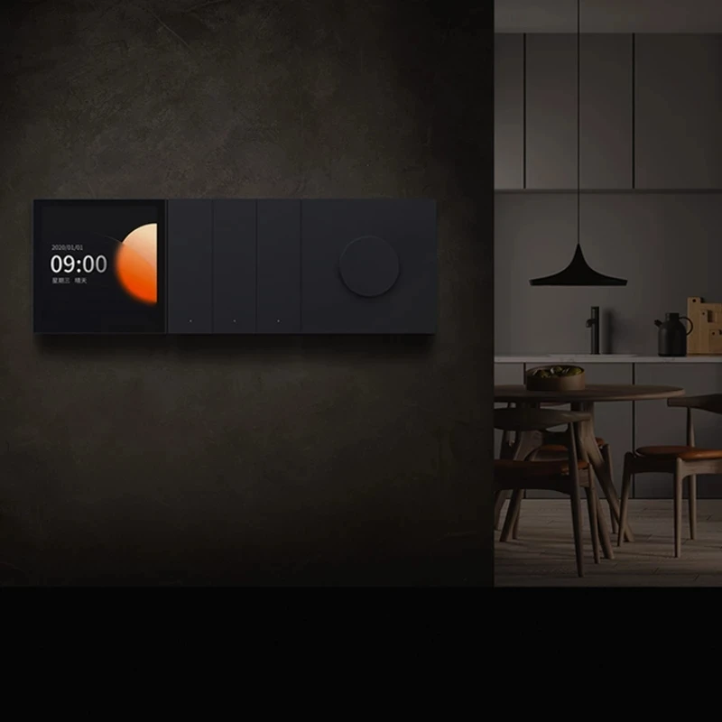 Aqara Smart Scene Panel Switch Voice Light Control ai Gesto Reconhecimento para Homekit Touch Screen s1 3.95 - Image 3