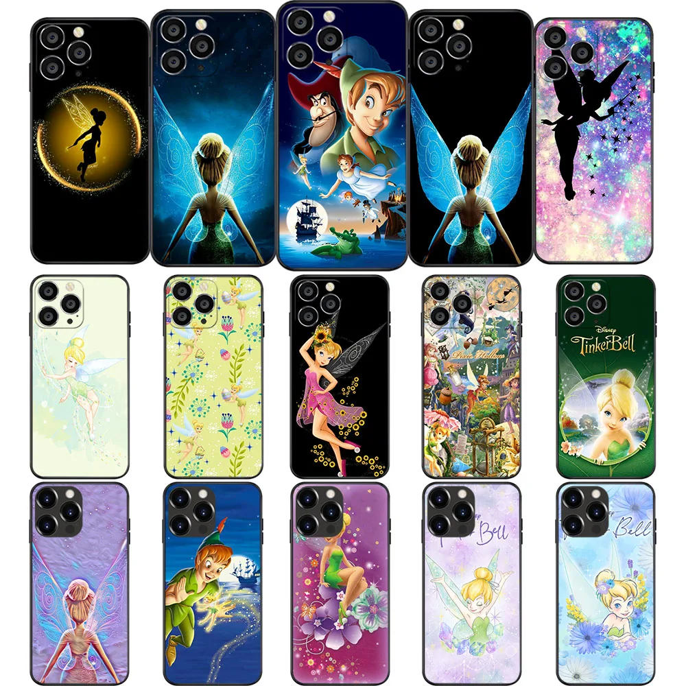 Un-38 Custodia Morbida Tinker Bell Per Oppo F17 Reno F11 A73 F17 F7 F9 F9 Find X3 2 4 4F A94 F19 5 5F Pro Lite