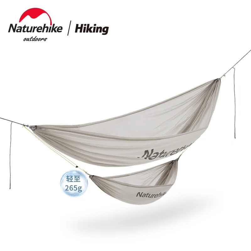 Naturehike New Ultralight Mini Hammock Outdoor Camping Swing Breathable Resistant Nylon Hammock Equipment Storage Hanging Bag