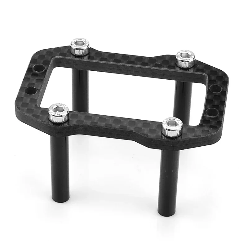 Plateau ESC 6s pour ARRMA, angle montrant l'épaisseur et la finition métal