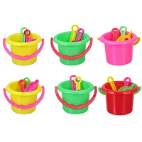 24pcs Child Sand Bucket Interesting Kids Beach Bucket Toy Mini Bucket Mini Toddler Kids Toys For Kids 1
