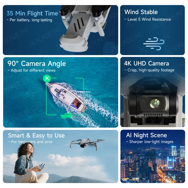 XINLIN XiL 017 4K Camera Drone