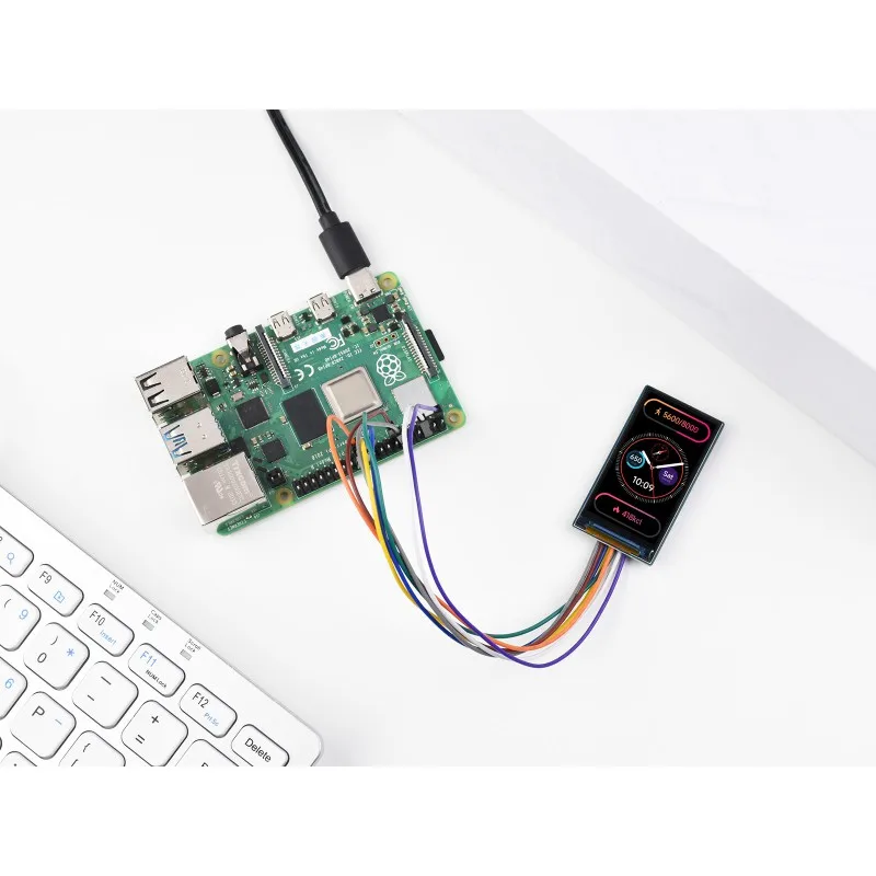 1.9inch LCD Display Module, 170&times;320 Resolution, SPI Interface, IPS, 262K Colors