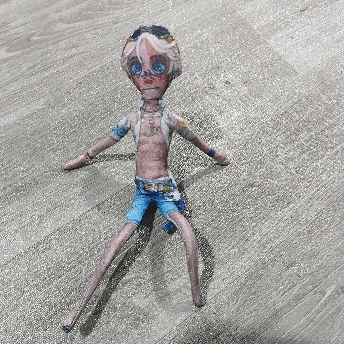 Identity V Plush Dolls Action Figures Toys Joseph Mechanic Patient Ripper Cosplay Body Wire Skeleton Accessories Ornament