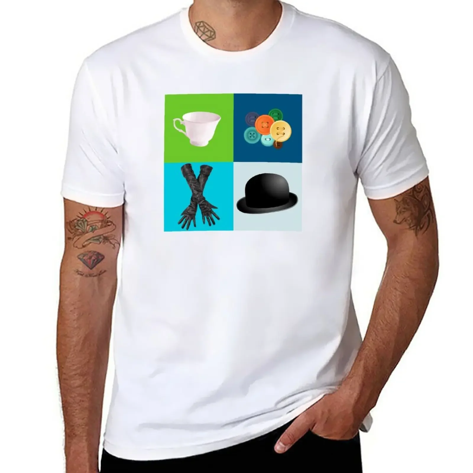 Hill House-T-Shirt Estetica Heavyweights Abbigliamento Estetico New Edition Mens Graphic T-Shirt Pack