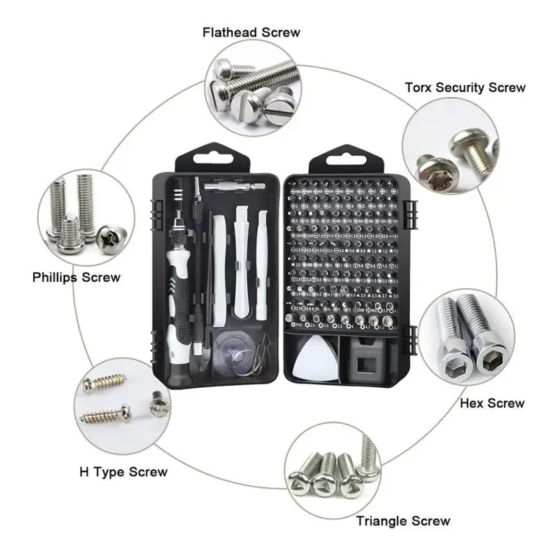 Screwdriver Set Efficient Chrome Vanadium Steel Smartphone Accessories Necessary The Screwdriver Set For Every Need First Batch 4