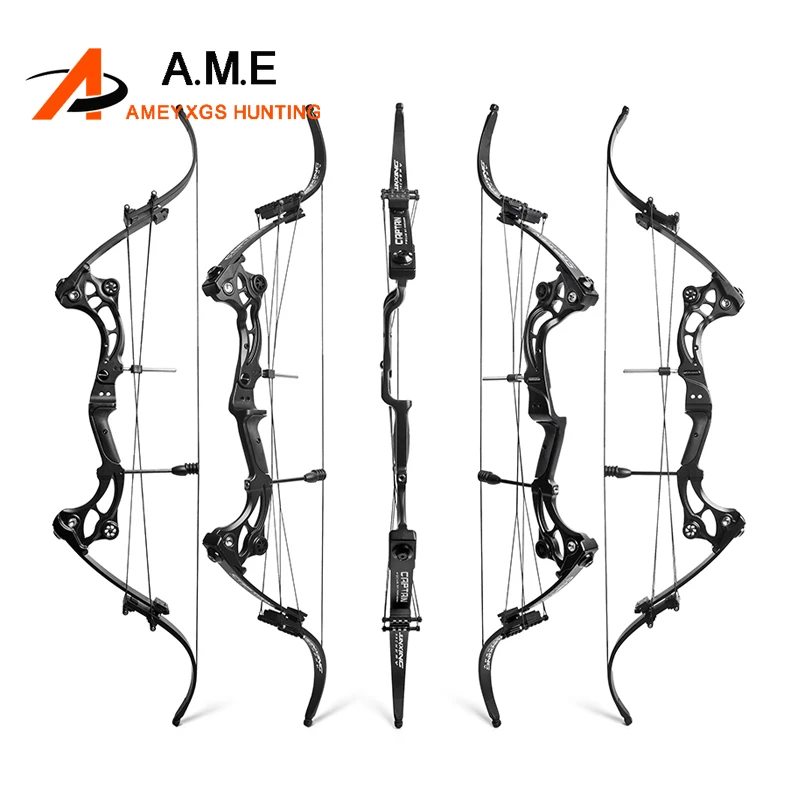 Arc De Chasse Recurve Pour Gauchers/droitiers, En Bois, Pour Adultes, Cible  D'entraînement De Tir En Plein Air - Billes - AliExpress