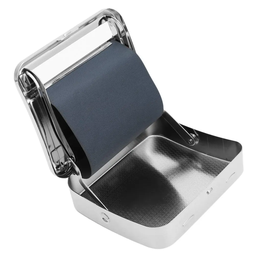 Новый креативный дизайн металлическая Автоматическая сигарета Табак 88*79*22 мм