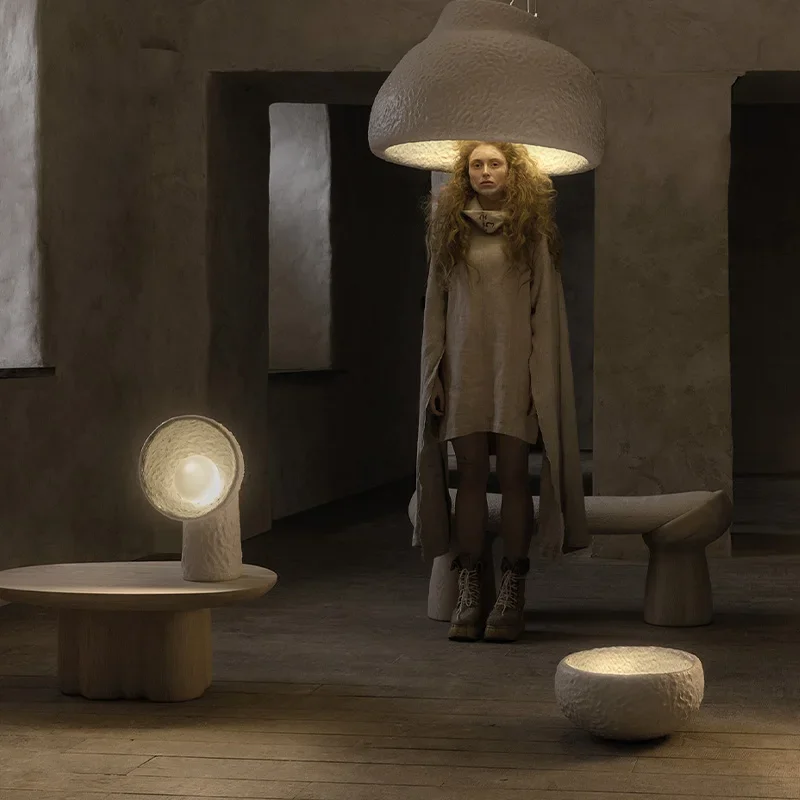 Modern Bureau Home Decor Fiberglass Lamps Humanoid Postmodern Lampara De Pie Para Salon Art Sculpture Human Floor Lamp 1