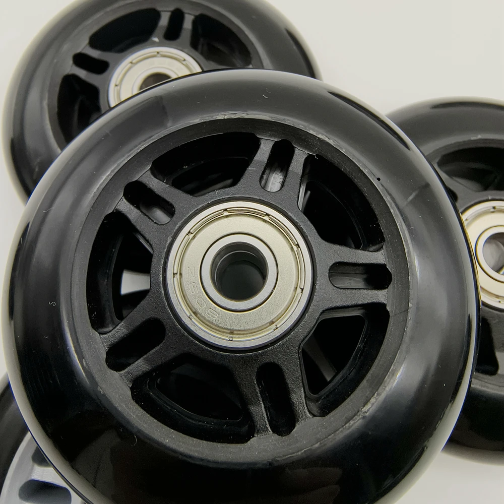 Inline Skate Roller Wheel 80mm 85A bearing 608z 8wheels/lot