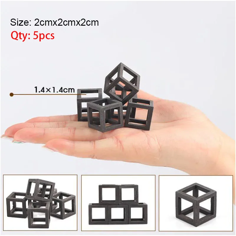 Premium Ceramic Aquarium Decor: Scorpion Shelter and Stone Simulation
