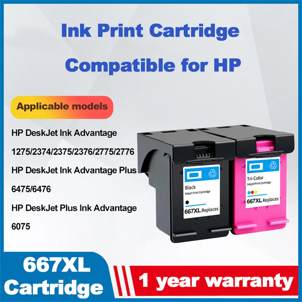 

Картридж для принтера HP DeskJet Ink Advantage 1275/2374/2375/2376/2775/2776 HP DeskJet Ink Advantage Plus 6475/6476