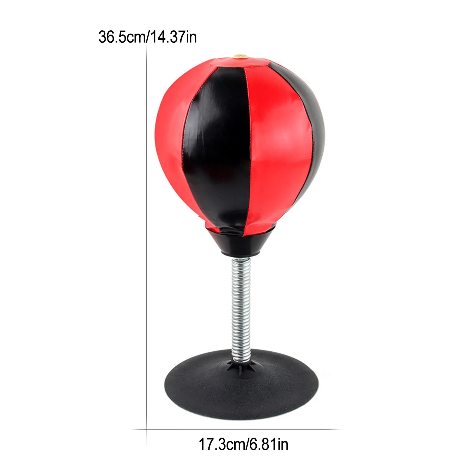 Sac De Frappe Avec Support à Ventouse – Speedball Réglable En Hauteur – Pour Boxe, Fitness à La Maison - 6