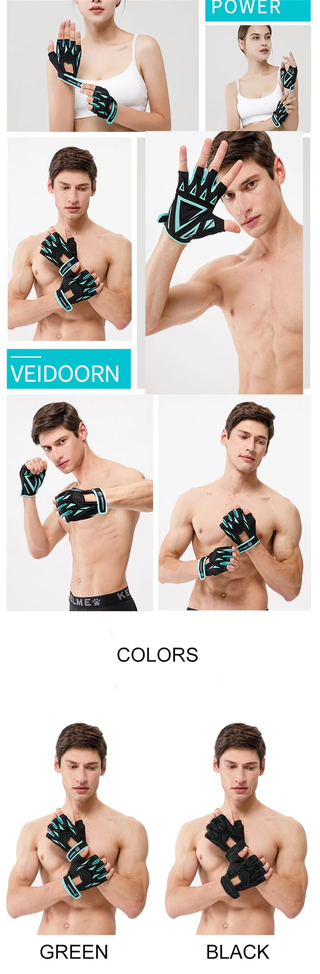 2023 Gym Gloves Image 11