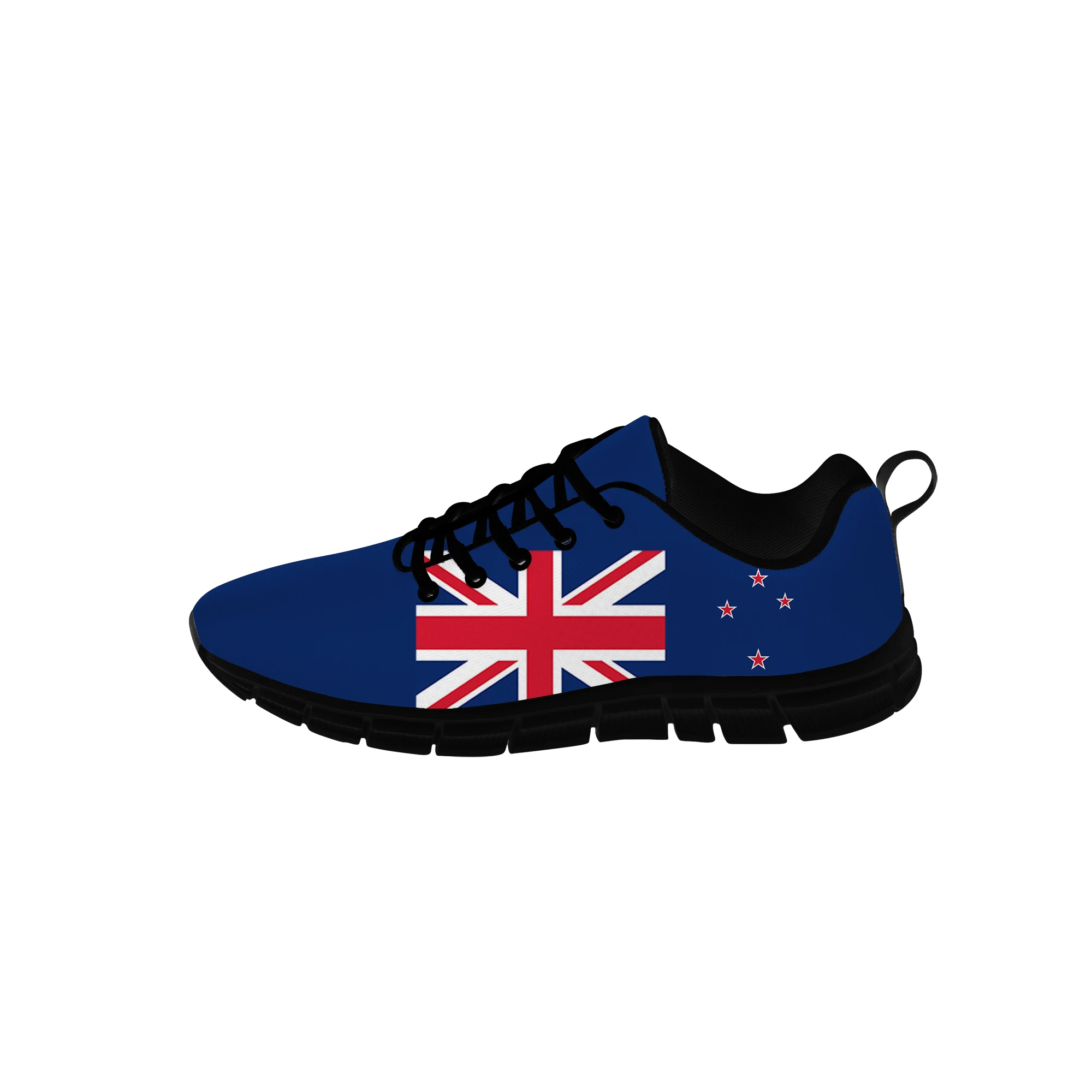 

New Zealand Flag Sneakers Mens Womens Teenager Casual Shoes Canvas Running Cloth Shoes 3D Printed Breathable Lightweight shoe