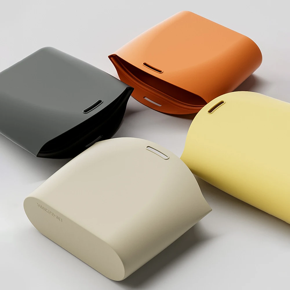 Car Trash Can Silicone Car Trash Can Hanging Waste Bin for Vehicle Storage and Garbage Collection Space Saving Organizers Foldable Waste Bin