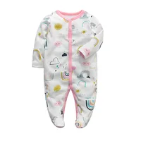 Boy Romper 100% Cotton Polka Dot Newborn Baby Girls Clothes Full Sleeve Summer Jumpsuit 0-12 months Baby Playsuit Baby Clothing 3