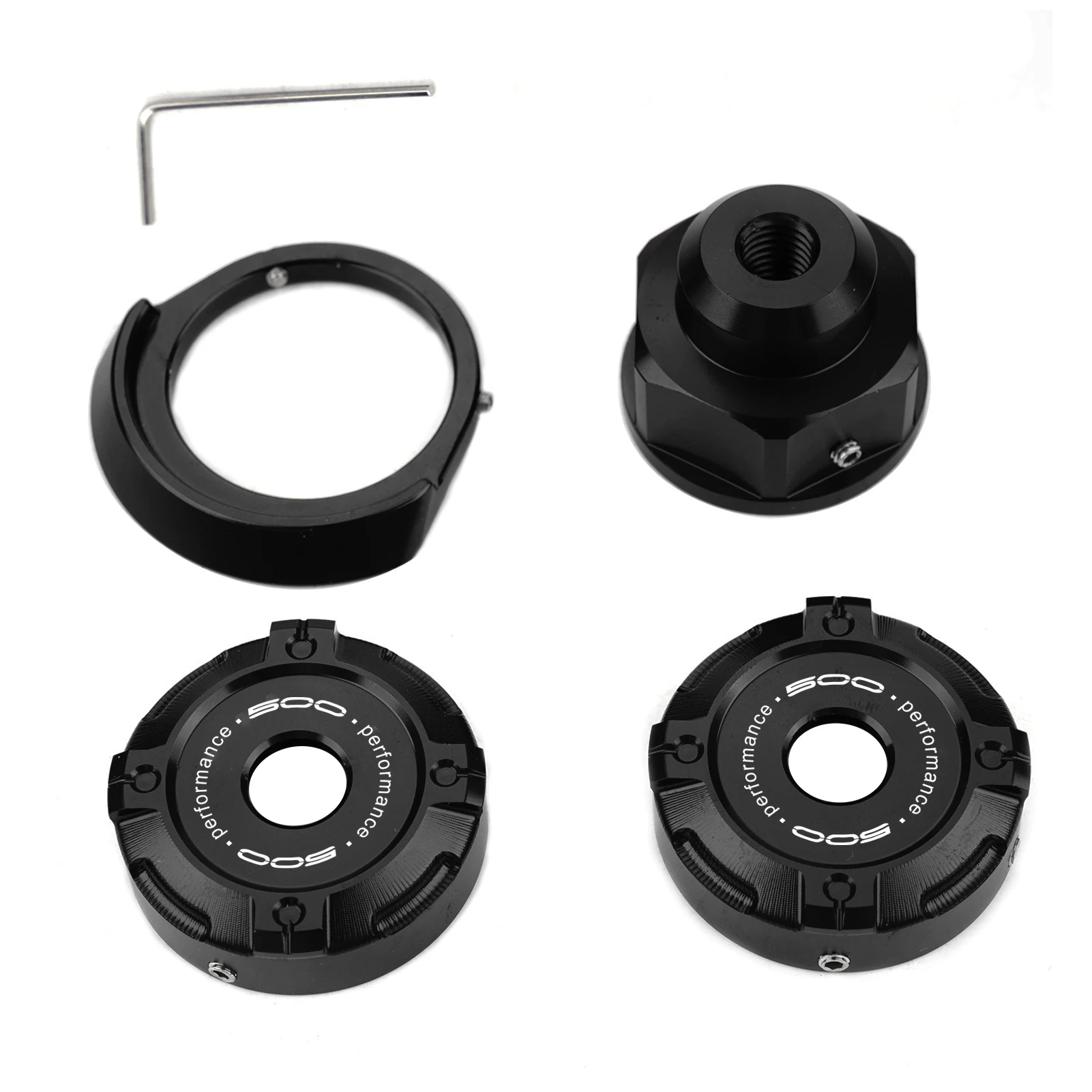 Für KAWASAKI Ninja500 RS Ninja 500 2024 2025 2026 Motorrad Zündungs-Zierring Gabel Vorderer Stoßdämpferschutz Kappe Schutzkappe – Detail 7