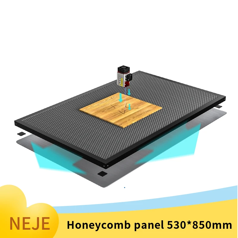 

NEJE H8554 Honeycomb Panels,530x850MM,Laser Bed,Laser Honeycomb Working Table For NEJE-3-MAX And NEJE-MAX-4 Laser Engraver&Cutte