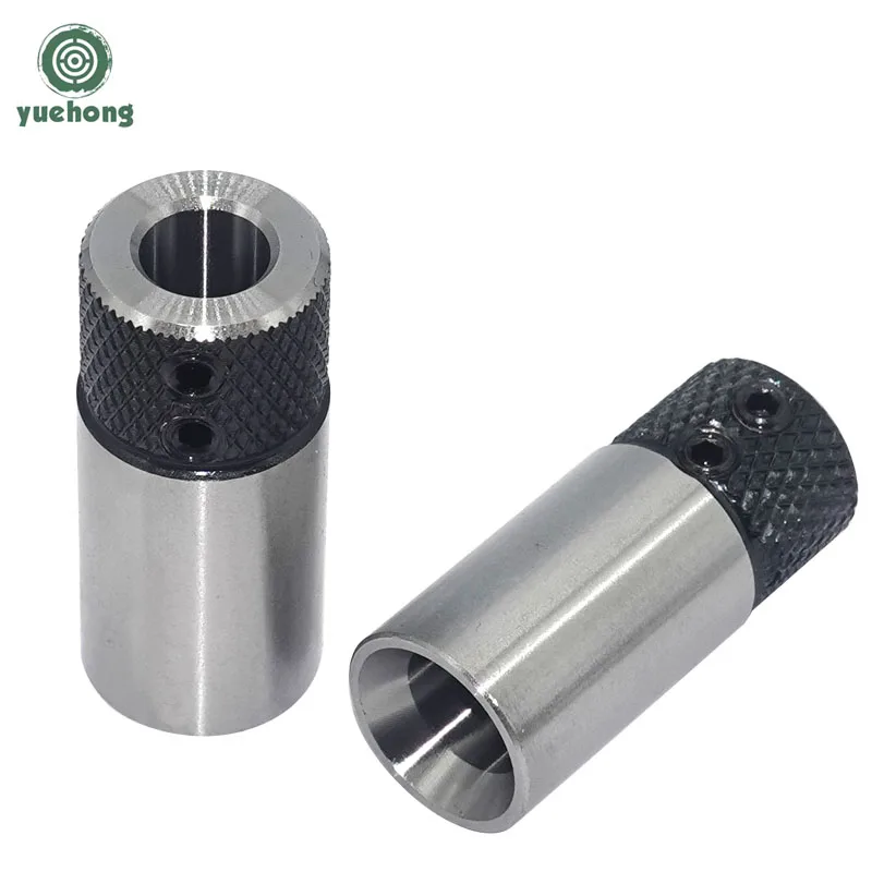 1PC Woodworking Drill Row Cross Sleeve Clamp Base for Wood Drill Bit on Drilling Rig Wood Collet Chuck 20x40L/20x45L
