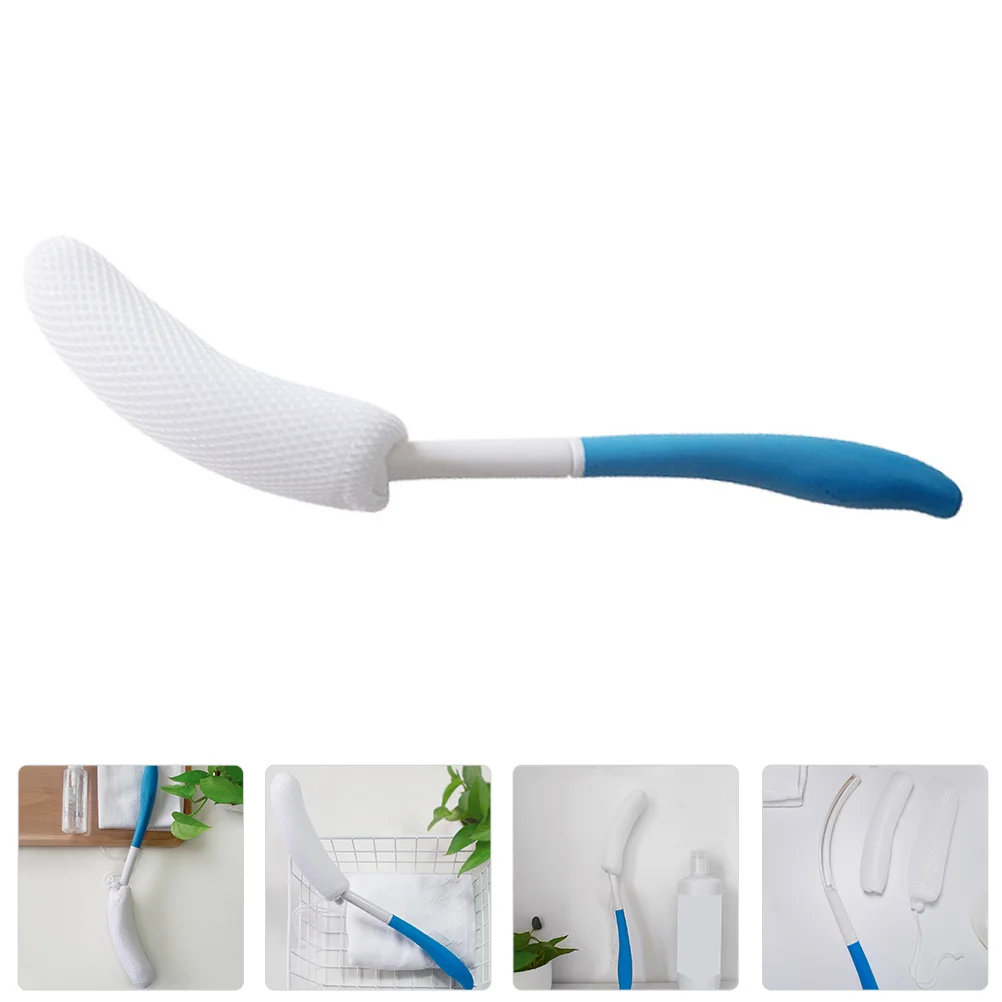 

1Pc Long Handle Bathing Brush Practical Sponge Back Bath Brush (Assorted Color)