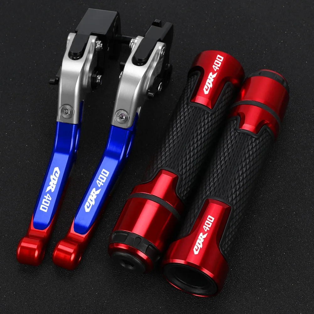 

For Honda CBR400 NC23 NC29 1986-1994 CBR 400 1993 1992 CBR 400 Motorcycle Brake Clutch Lever 22MM Handlebar Hand Grips Ends