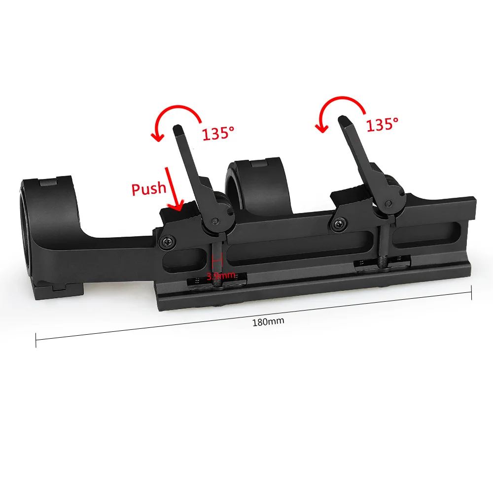Tactical Accessories QD 30-35MM Range 38mm Integrated Mirror Bridges