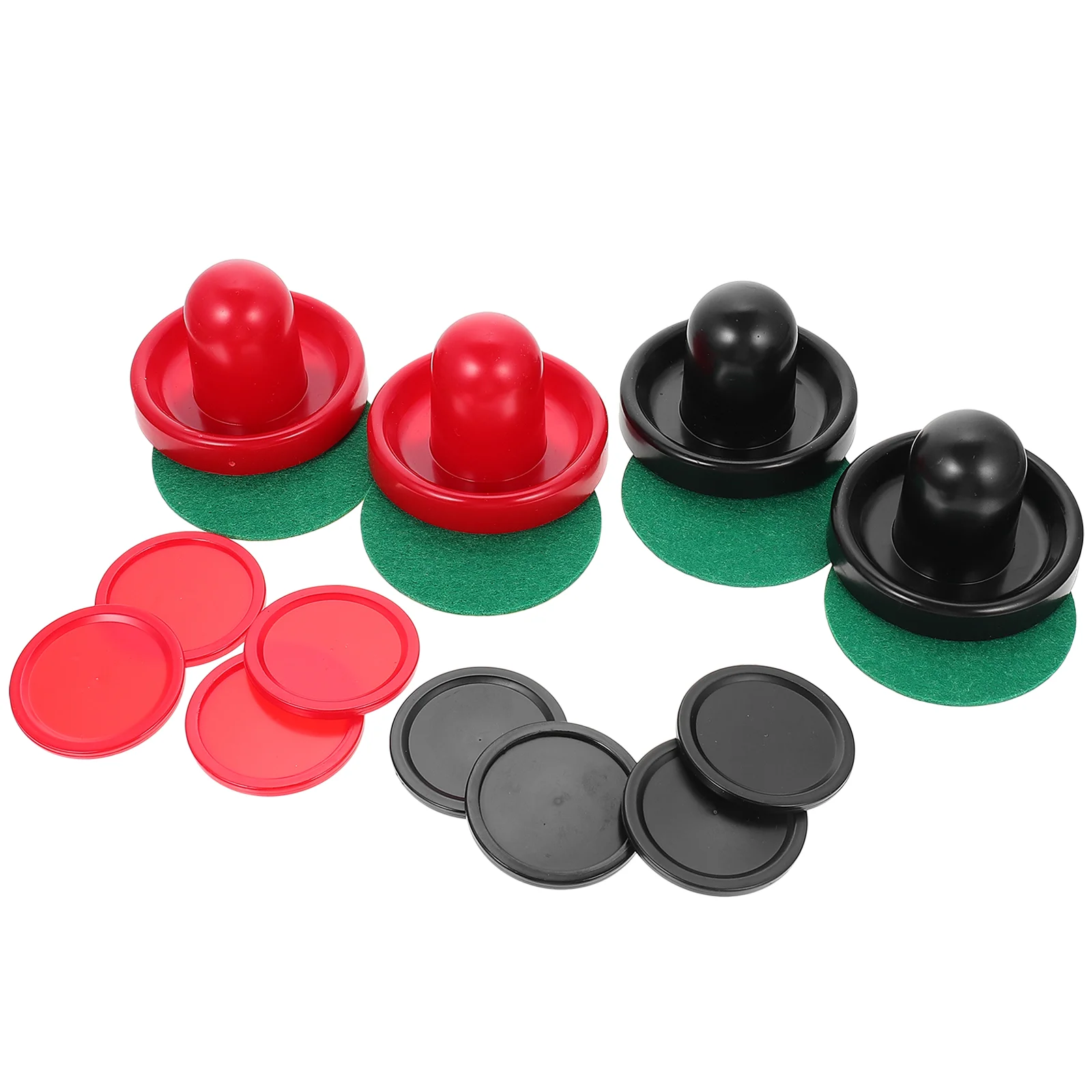 

1 Set Air Hockey Pucks Pushers Air Hockey Replacement Accessories for Game