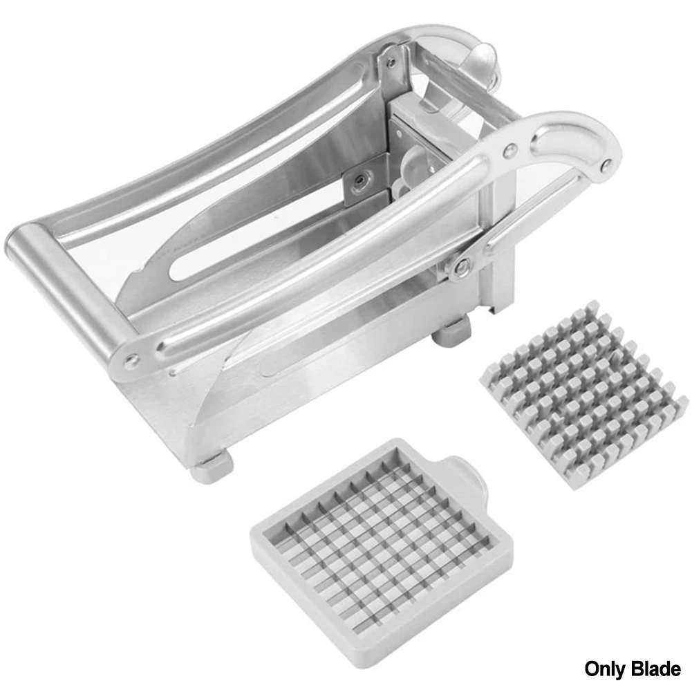 Description Picture 6 of itemStainless Steel Manual Potato Cutter Shredder French Fries Slicer Cutting Machine Chips Maker Meat Chopper Kitchen Tools