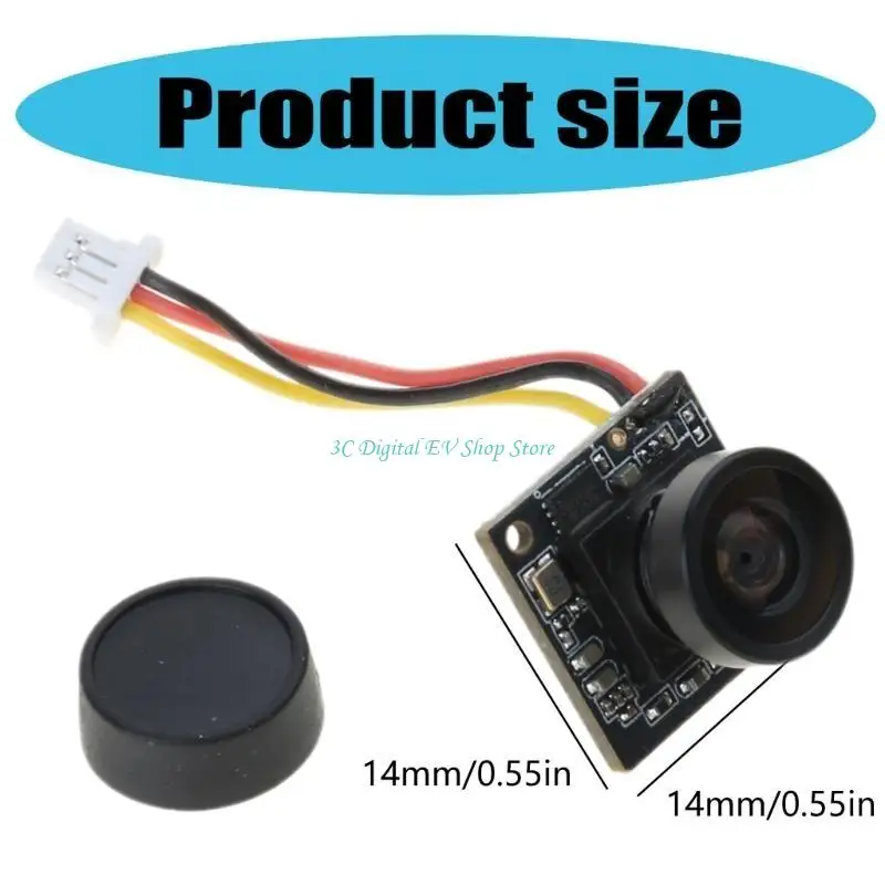 Caméra FPV 800TVL 2.1mm pour Mobula 6/7, Module Drone