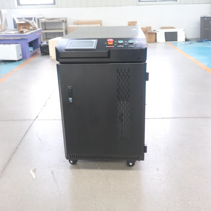 Portable Metal Rust Removal Continous 1000w Fiber Metal Rust Laser Cleaning Machine 1500w 2000w Cleaner Customized Color 6
