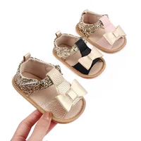 Baby girl shoes Bow knot soft bottom non-slip prewalker shoes for girls toddler baby sandals newborn infant shoes zapatos bebe 1