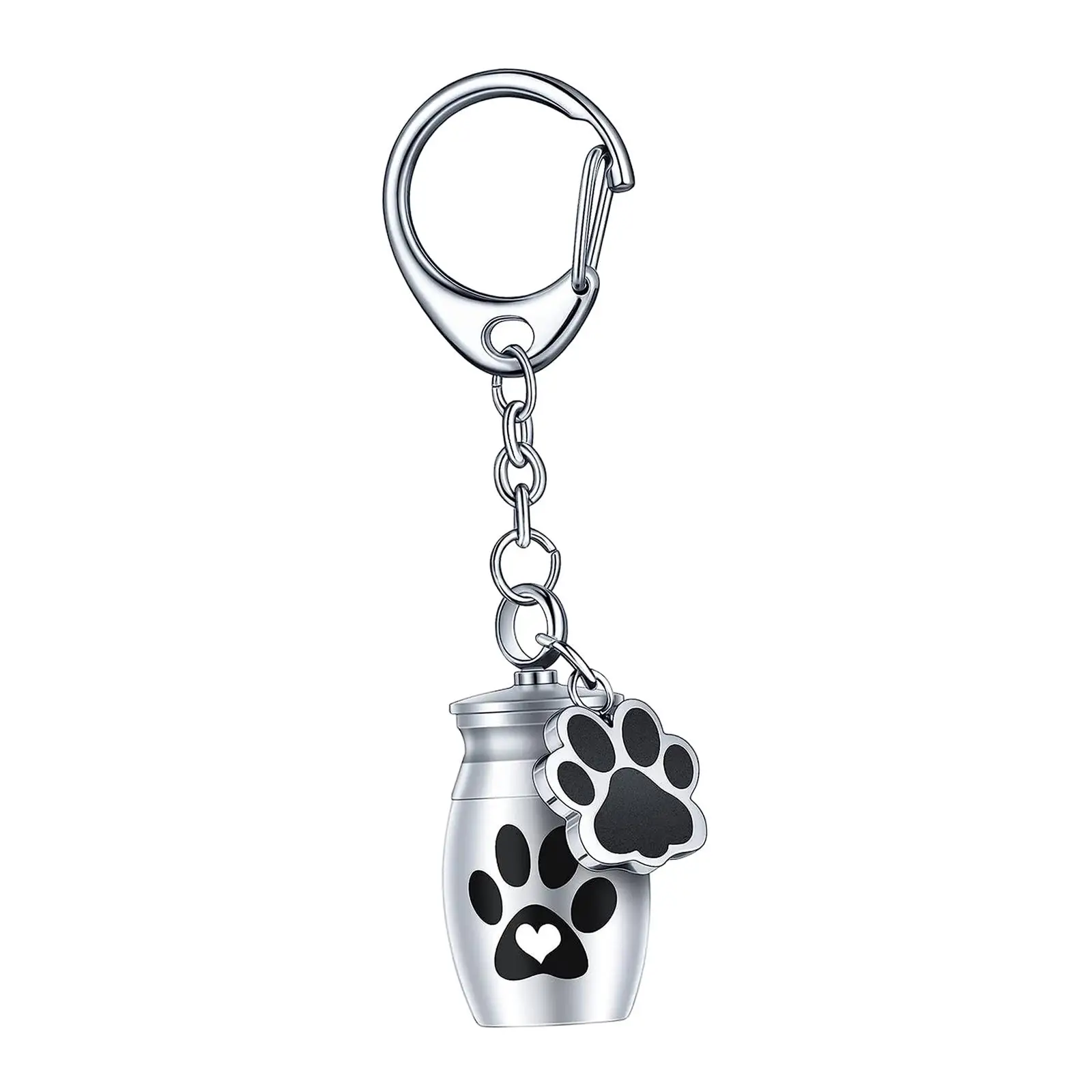Keychain Pet Urn Keep Precious Memories Lightweight Dog Cat Ash Container
