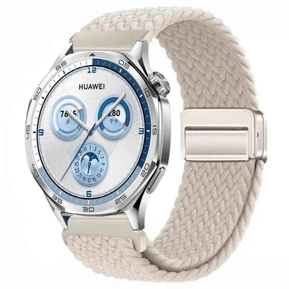 Braided Nylon Loop Strap with Magnetic Buckle 22/20mm