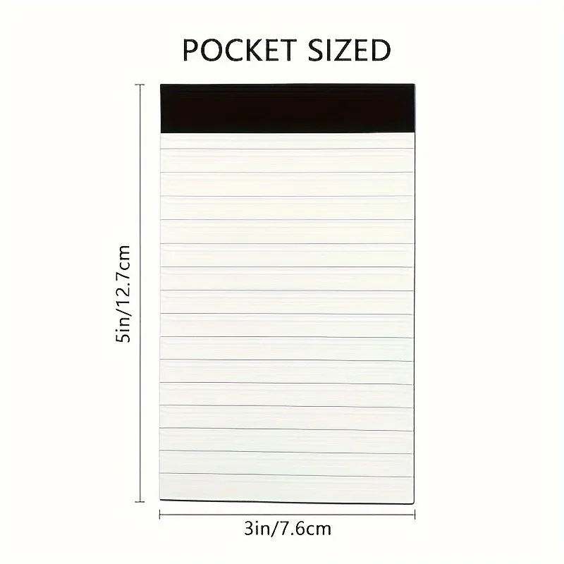 1/2pcs Lined Notebook, Writing Pad, 30 Sheets Each, Ideal for School、Office、Back to School. School Notebooks.Notepad - 4