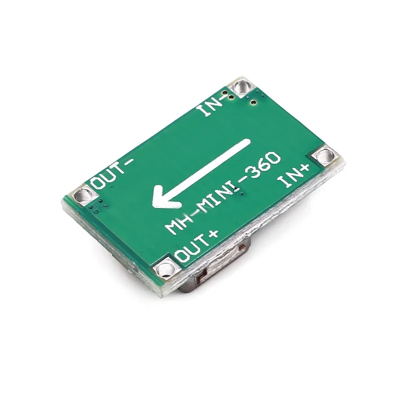 5pcs Mini360 RC Airplane Module Mini 360 DC Buck Converter 2A Step Down Module 4.75V-23V to 1V-17V 17x11x3.8mm LM2596 4