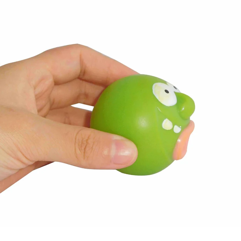 3Pcs Novelty Tongue Out Doll Clown Vomiting Stress Ball Fidget Funny Gadgets Juguetes Ansiedad Y Estr&eacute;s Kinder Spielzeuge
