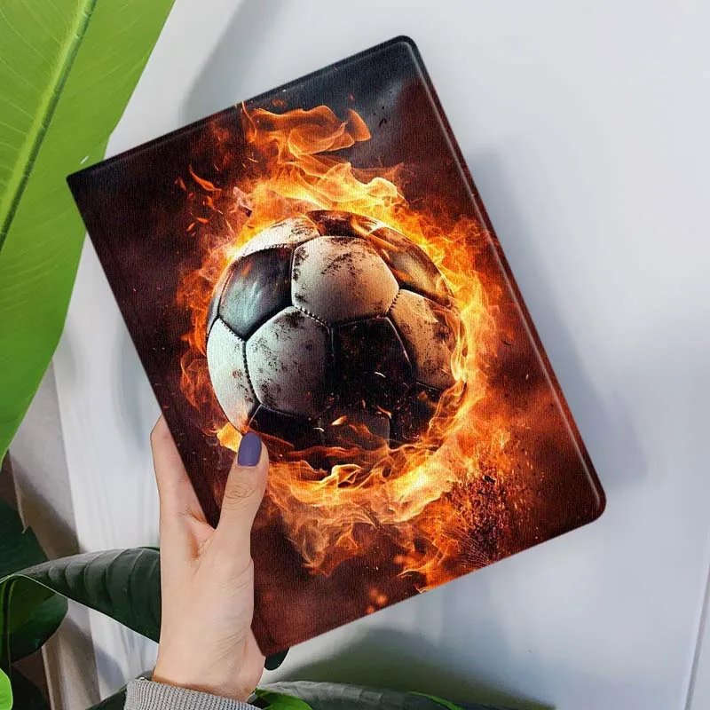 Stylish Football-Themed Soft Tablet Case