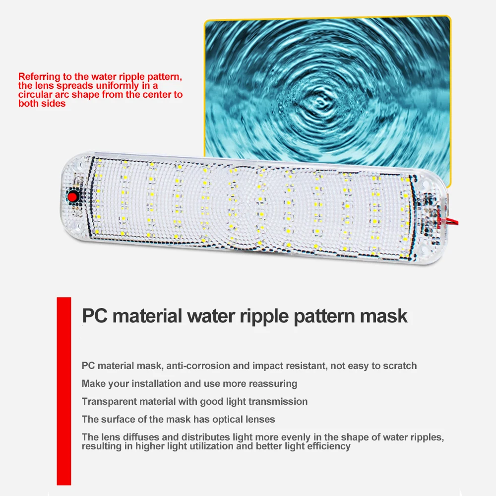 �ڵ��� �ǳ� ���� 48/72 LED ���� �߰� ��Ʈ�� ����, �� ���� ����ġ, õ�� ����, �� Ʈ�� �� ����, 12-80V