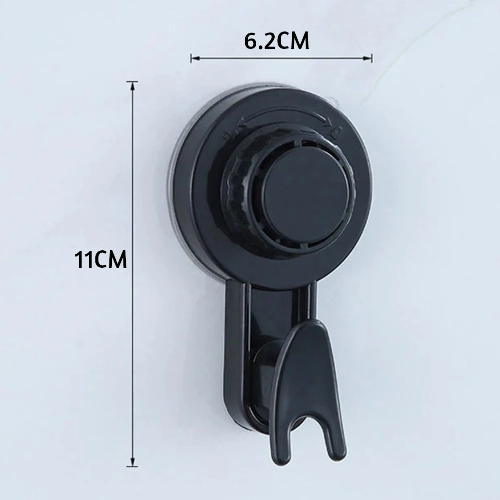 1/3 Piece Suction Cup Hooks Black Clear Reusable Heavy Duty Vacuum Suction Cup Hooks Glass Kitchen Bathroom Hooks for Towel