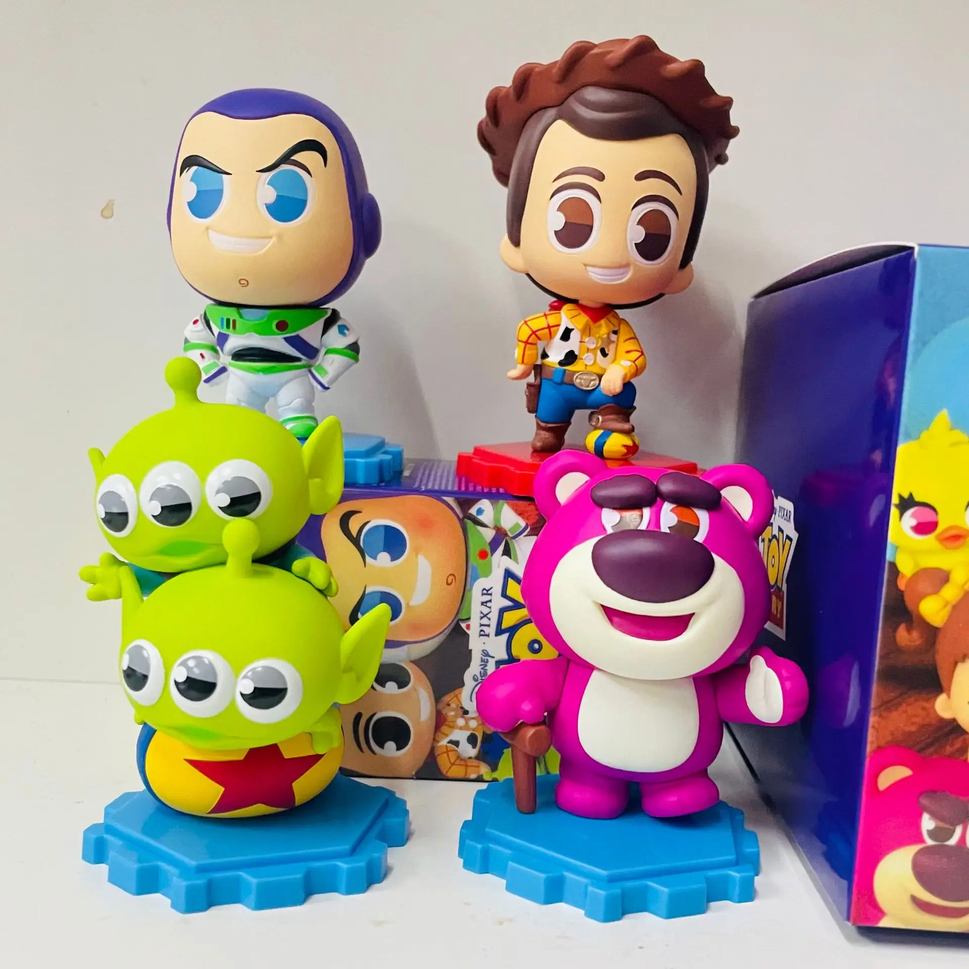 

Disney Toy Story Action Figures Woody Buss Lightyear Alien Cute Pvc Figure Toy Anime Decoration Collection Toy Model For Gifts